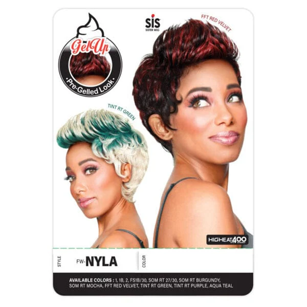 Zury Sis Gel up Synthetic Hair Wig - FW NYLA - Airhomei
