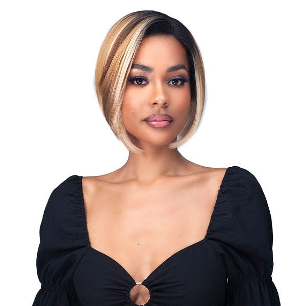 Bobbi Boss Glueless Synthetic 13x4 HD Lace Wig - MLF447 VIXIE - Airhomei