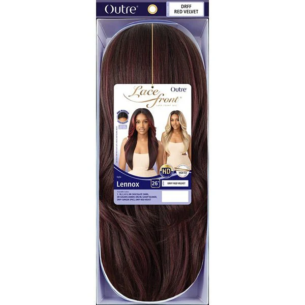 Outre Synthetic Swiss HD Lace Front Wig - LENNOX - Airhomei