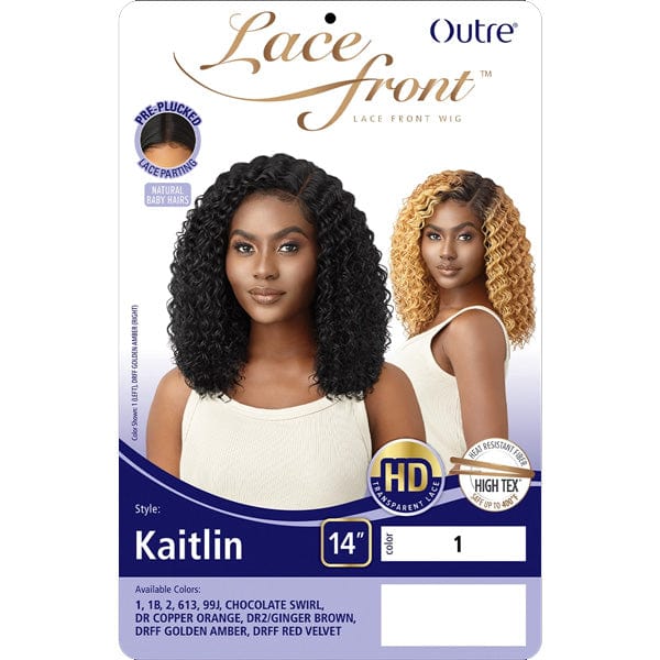Outre Synthetic Swiss HD Lace Front Wig - KAITLIN - Airhomei