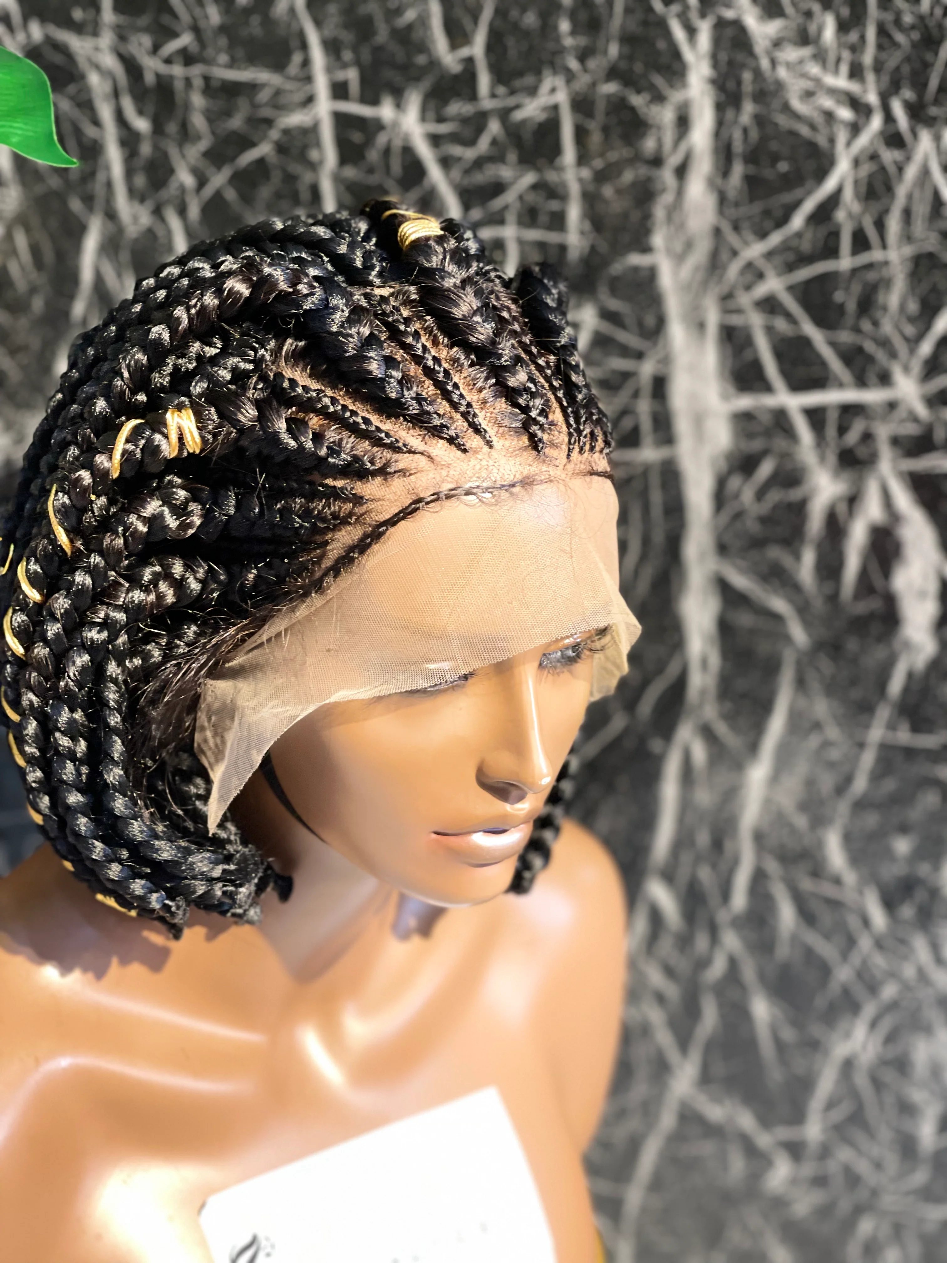 Gabby unit - Box Braid Cornrow - Braided Wig - Airhomei