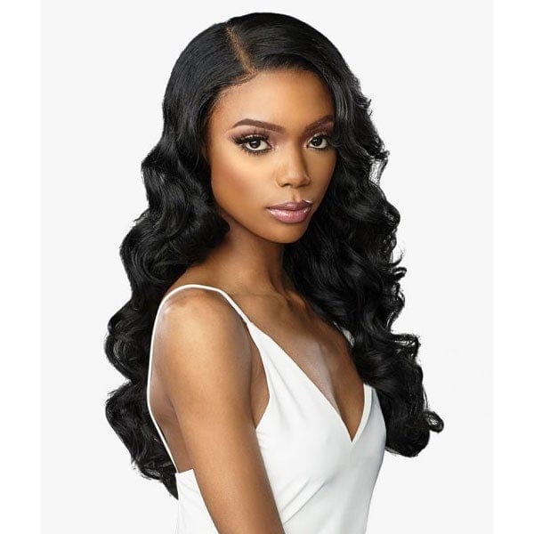 Sensationnel Butta Human Hair Blend Lace Front Wig - LOOSE DEEP 24