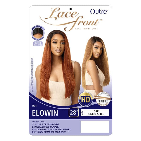 Outre Synthetic Swiss HD Lace Front Wig - ELOWIN - Airhomei