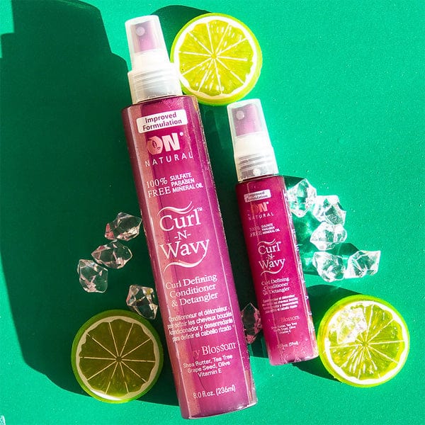 On Natural Curl-N-Wavy Curl Defining Conditioner & Detangler - Cherry Blossom - (C) - Airhomei