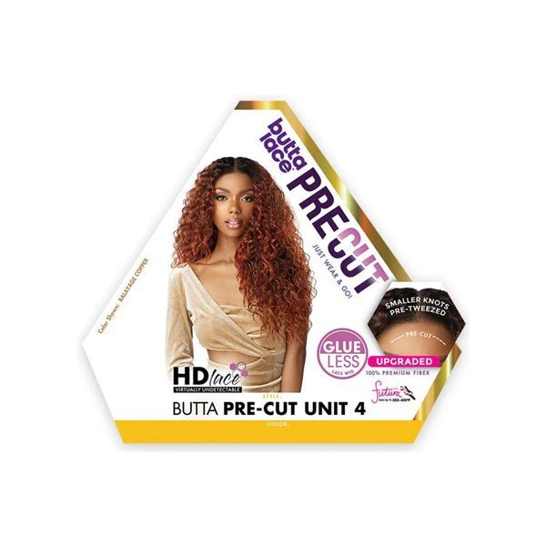 Sensationnel Butta Synthetic Pre Cut Glueless HD Lace Wig - BUTTA PRE CUT UNIT 4 - Airhomei