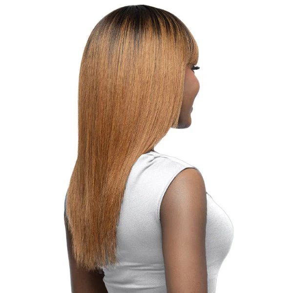 Bobbi Boss 100% Human Hair Wig - MH102 STRAIGHT 20 - Airhomei