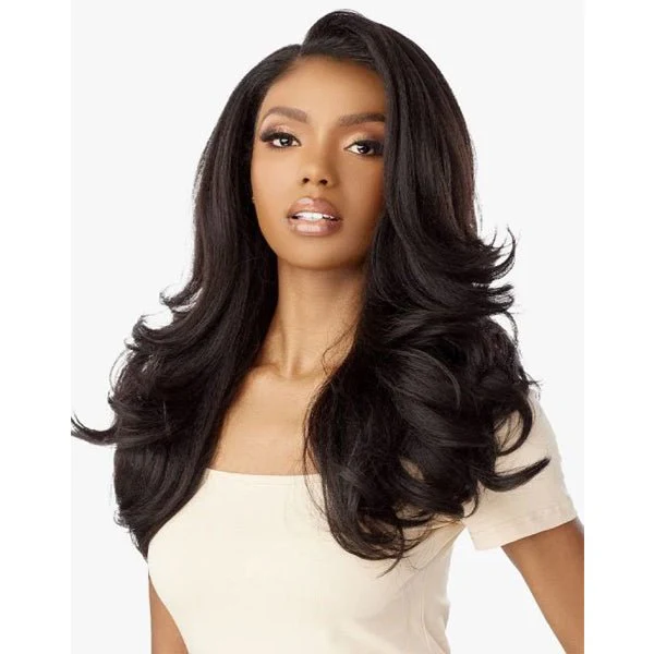 Sensationnel Kinky Edges Kinks & Co 13x6 HD Lace Front Wig - 13x6 KINKY BLOW OUT 20
