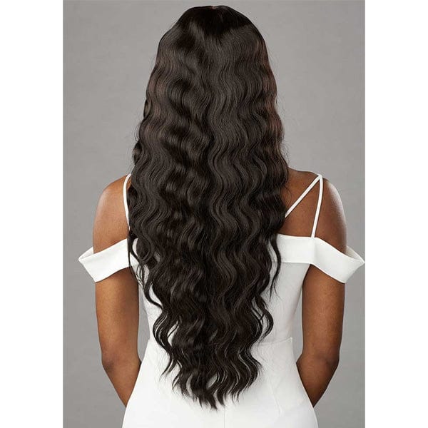 Sensationnel Butta Human Hair Blend Lace Front Wig - LOOSE CRIMP 28