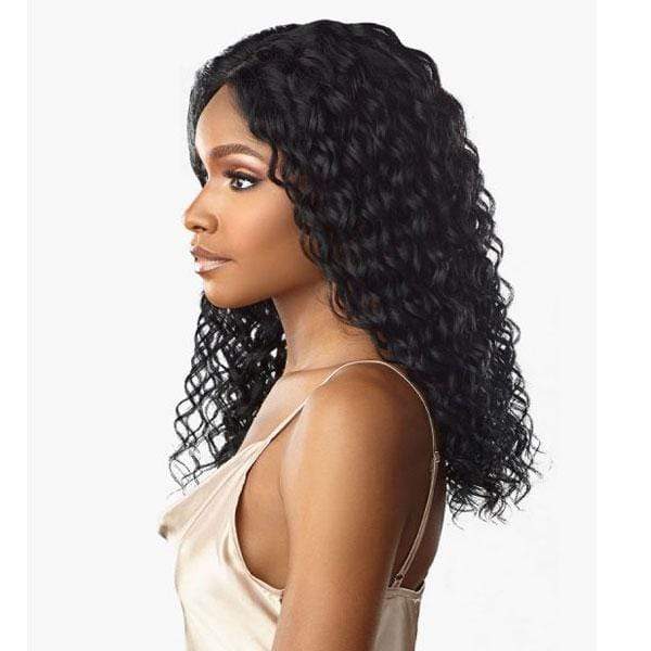 Sensationnel 100% Virgin Human Hair 12A 13X4 Frontal HD Lace Wig - NATURAL DEEP 18