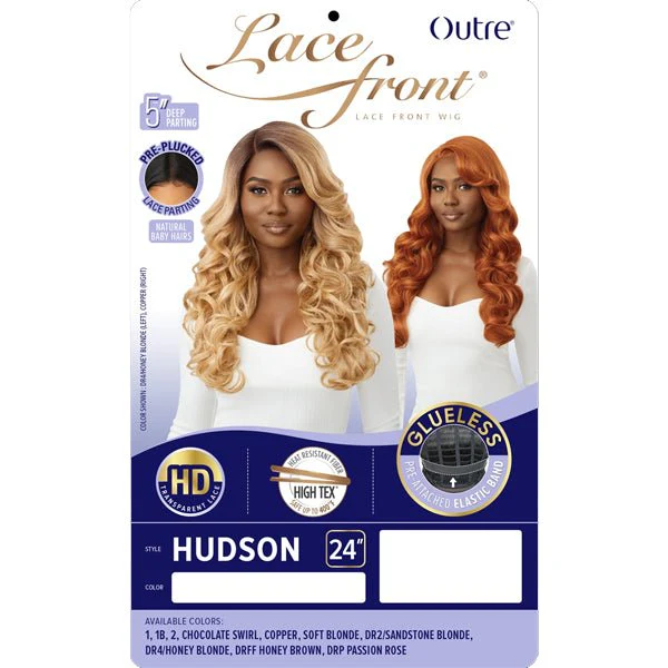 Outre Synthetic Swiss HD Lace Front Wig - HUDSON - Airhomei
