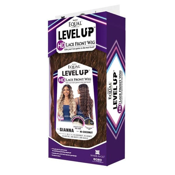 Freetress Equal Synthetic LEVEL UP HD Lace Front Wig - GIANNA - Airhomei