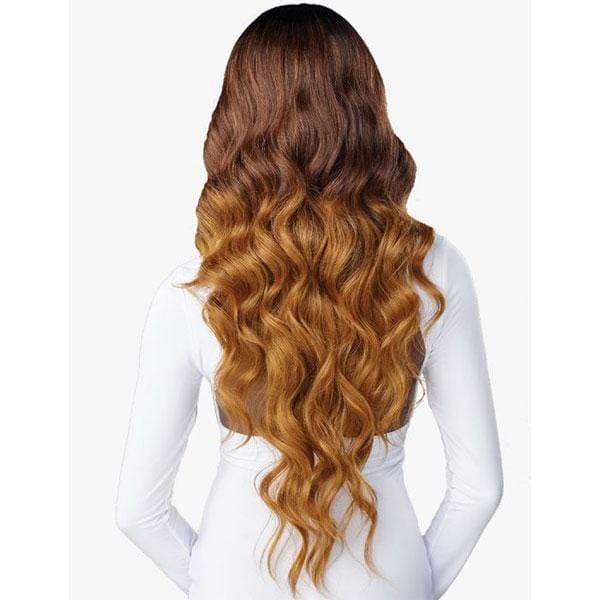 Sensationnel Butta Human Hair Blend Lace Front Wig - OCEAN WAVE 30