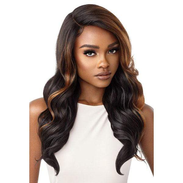 Outre Color Bomb Synthetic Swiss Lace Front Wig - REINA - Airhomei