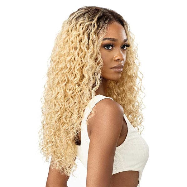Outre Human Hair Blend 360 Lace Front Wig - ROSHAN - Airhomei