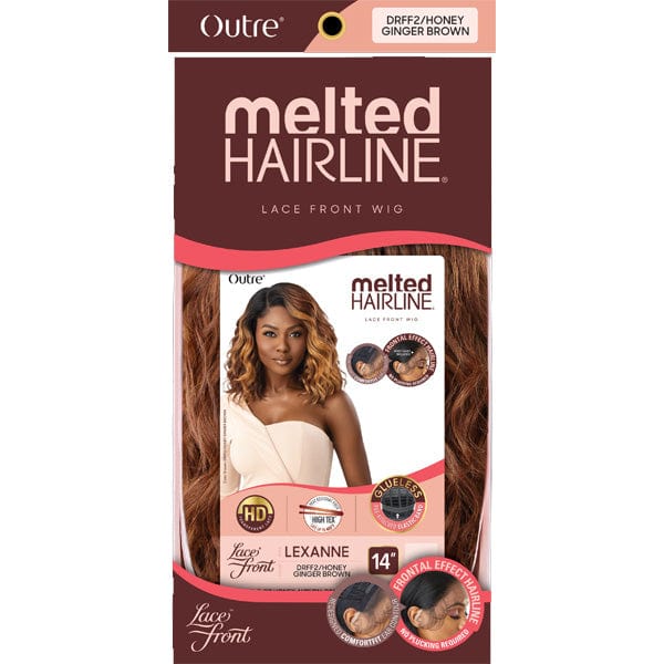 Outre Synthetic Melted Hairline HD Lace Front Wig - LEXANNE - Airhomei