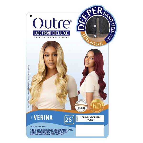 Outre Synthetic Hair HD Lace Front Deluxe Wig - VERINA - Airhomei