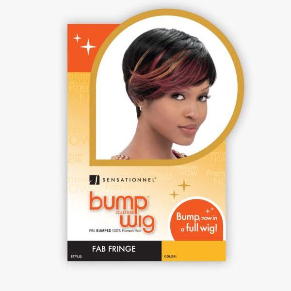 Sensationnel 100% Human Hair Bump Collection Wig - FAB FRINGE - Airhomei