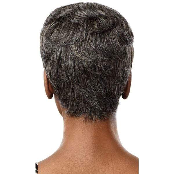 Outre 100% Human Hair Fab & Fly Gray Glamour Wig - ADDISON - Airhomei