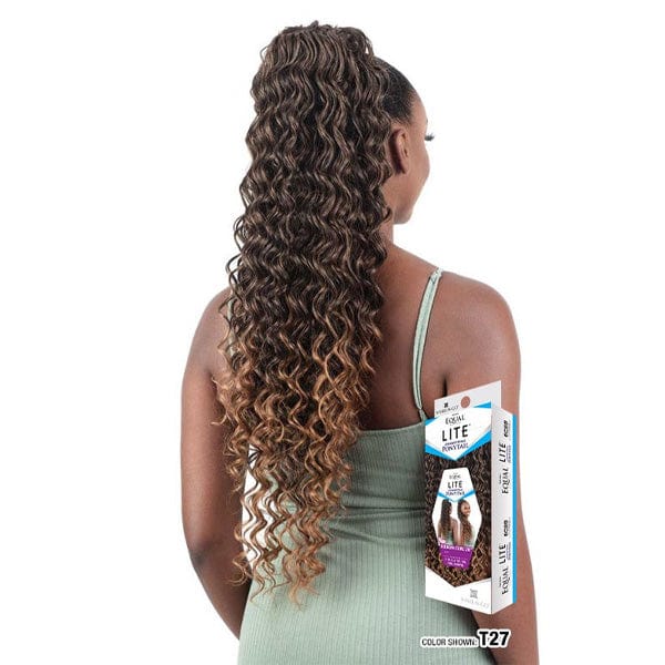 Freetress Equal Synthetic Lite Drawstring Ponytail - RIBBON CURL 28