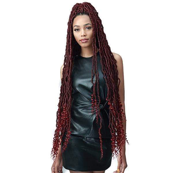Bobbi Boss Synthetic Crochet Braid - NU LOCS CURLY TIPS 36