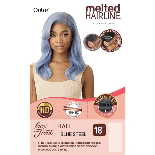 Outre Synthetic Melted Hairline HD Lace Front Wig - HALI - Airhomei