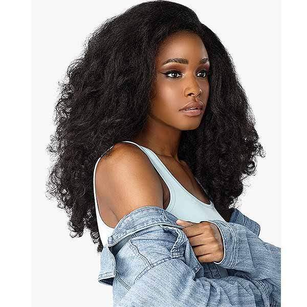 Sensationnel Empress Curls Kinks & CO Textured Synthetic Lace Front Wig - HEART BREAKER - Airhomei