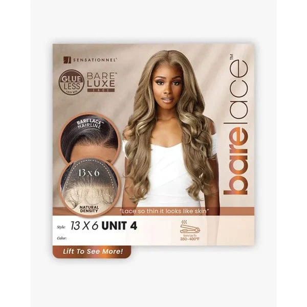 Sensationnel Bare Lace Synthetic Extra Transparent Luxe Glueless Lace Front Wig - 13X6 UNIT 4 - Airhomei