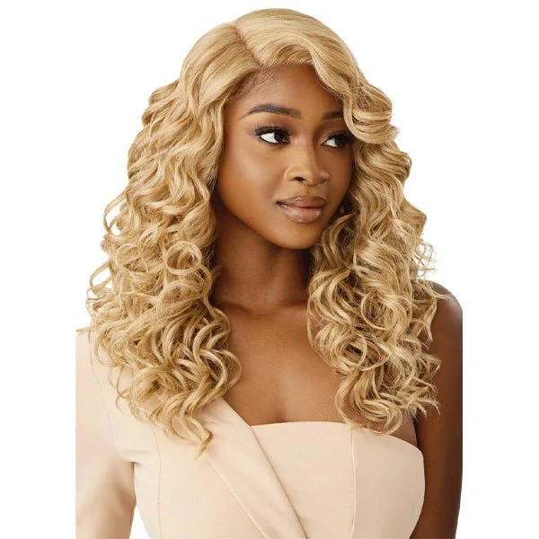 Outre Synthetic Swiss HD Lace Front Wig - KAMARI - Airhomei