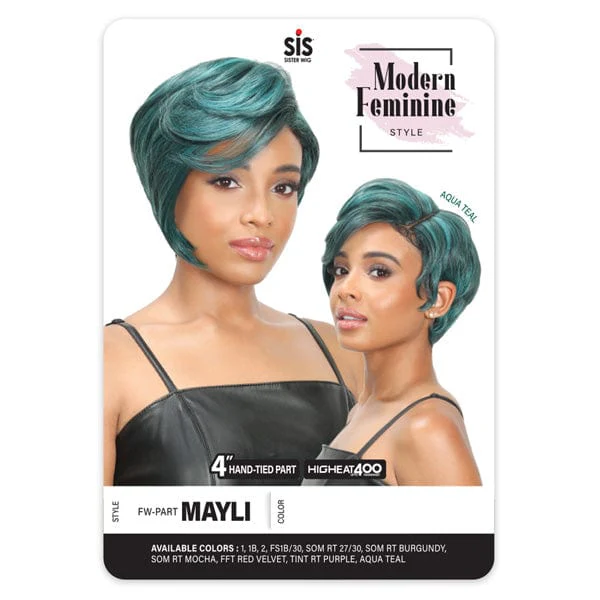 Zury Sis Modern Feminine Style Synthetic Hair Wig - FW PART MAYLI - Airhomei