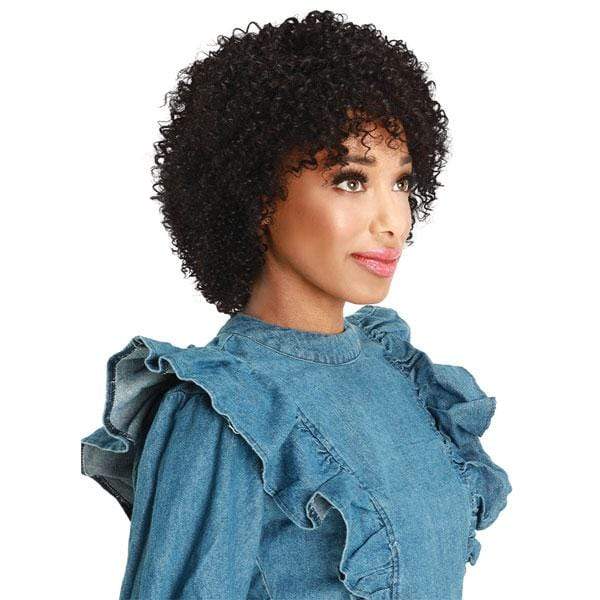 Zury Sis Naturali Star 100% Human Hair Wig - HR NAT 3C FIN - Clearance - Airhomei