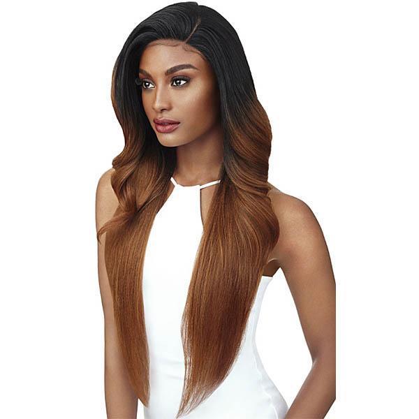 Outre Swiss U Vixen Double U Synthetic Hair Lace Front Wig - KENDALL - Clearance - Airhomei