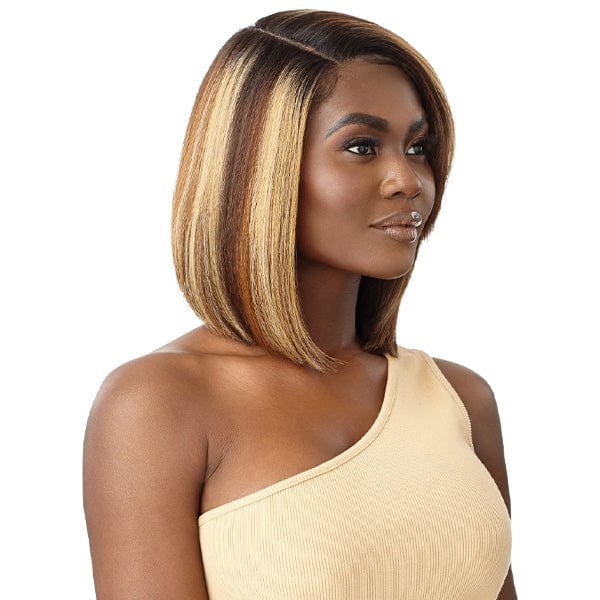 Outre Synthetic Swiss HD Lace Front Wig - DINELLA - Airhomei