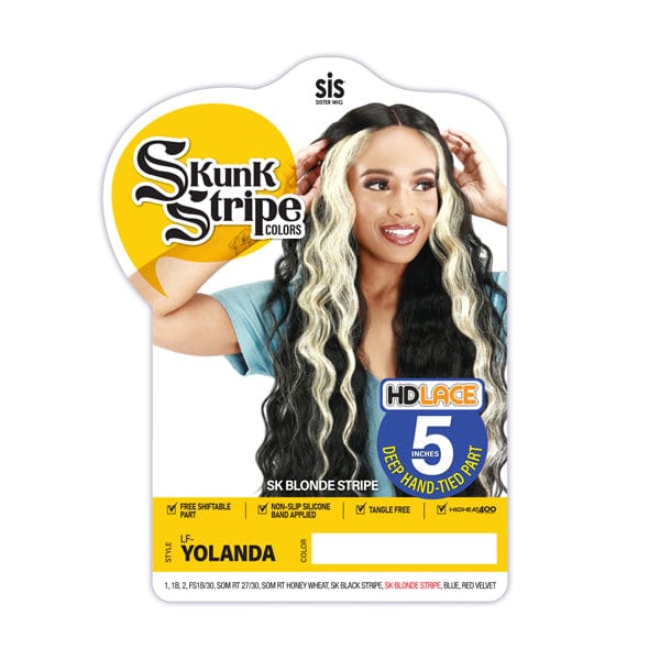 Zury Sis Synthetic Hair HD Lace Front Wig - LF YOLANDA - Airhomei