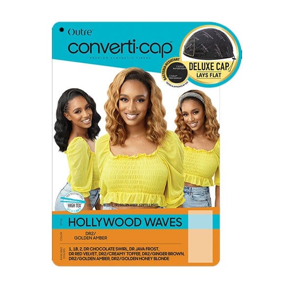 Outre Converti Cap Synthetic Hair Wig - HOLLYWOOD WAVES - Airhomei
