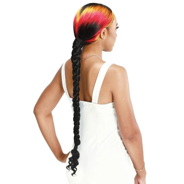 Zury Sis Braid Pony Synthetic HD Lace Front Wig - LF RWANDA - Airhomei