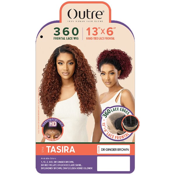 Outre Human Hair Blend 360 Lace Front Wig - TASIRA - Airhomei