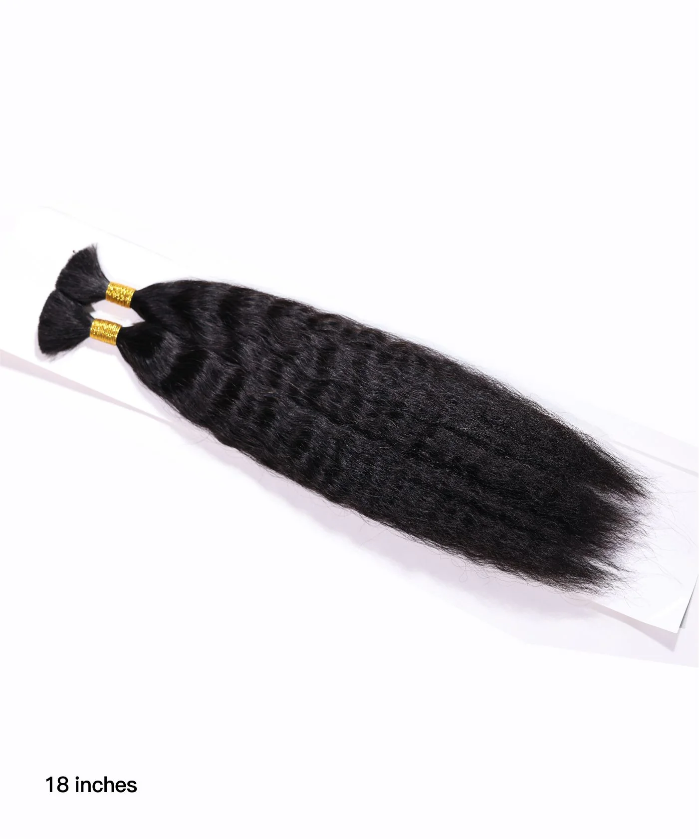 Natural Black 1B# Bulk Hair Extensions for Braiding (Scheduled to ship in 1-2 weeks) - Airhomei