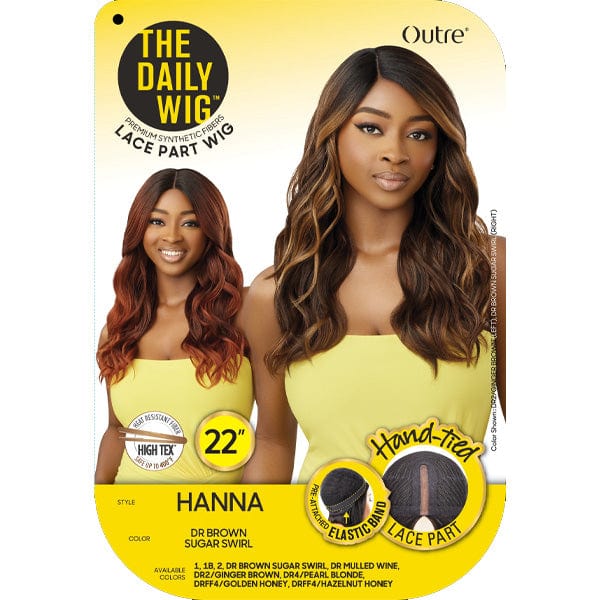 Outre The Daily Wig Synthetic Hair Lace Part Wig - HANNA - Airhomei