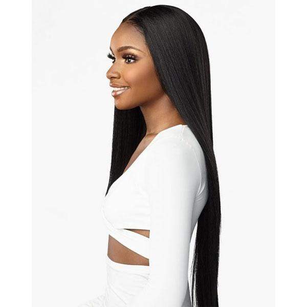 Sensationnel Butta Human Hair Blend Lace Front Wig - STRAIGHT 32