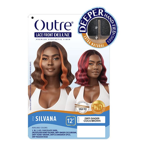 Outre Synthetic Hair HD Lace Front Deluxe Wig - SILVANA - Airhomei