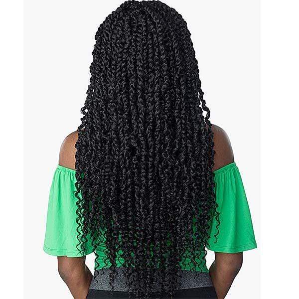 Sensationnel Cloud 9 Synthetic Hair 4x4 Lace Parting Swiss Lace Wig - PASSION TWIST 28 - Airhomei