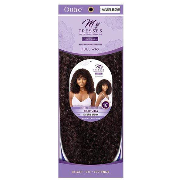 Outre 100% Human Hair MyTresses Purple Label Full Wig - ERISELLA - Airhomei