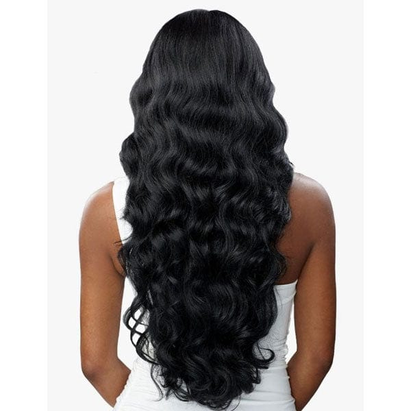 Sensationnel Butta Human Hair Blend Lace Front Wig - CURLY BODY 26
