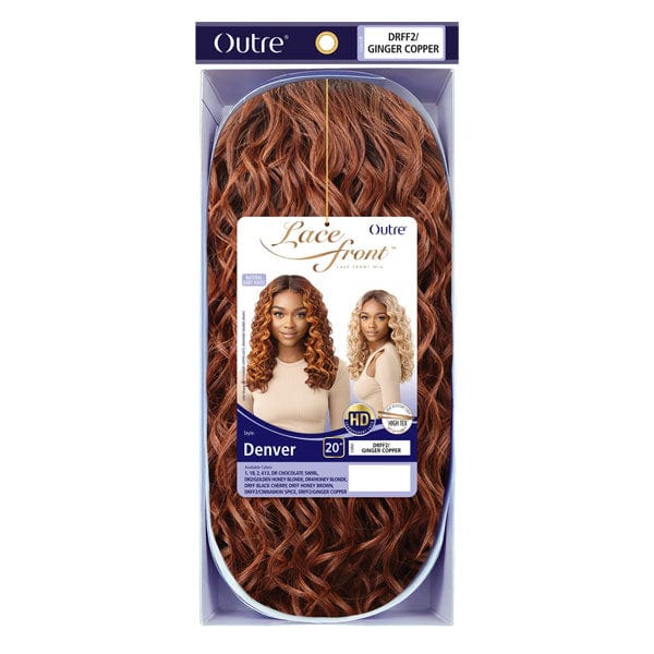 Outre Synthetic Swiss HD Lace Front Wig - DENVER - Airhomei