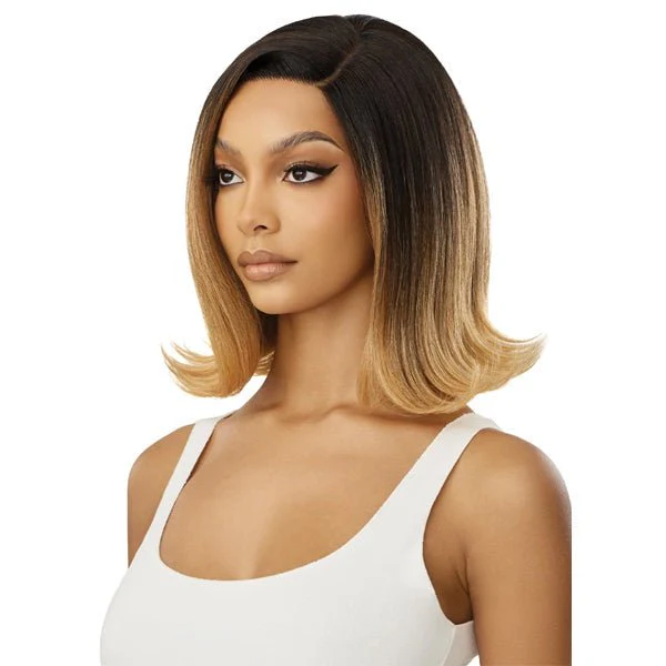 Outre Synthetic Swiss HD Lace Front Wig - CARMEL - Airhomei