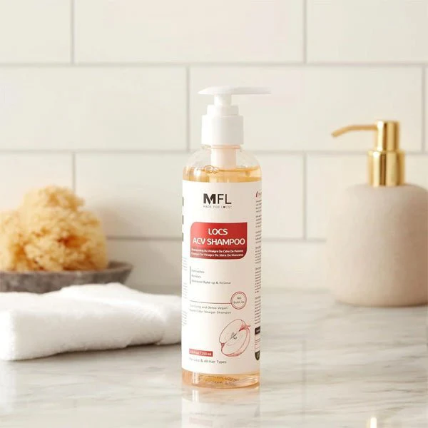 MFL - Locs Vegan Apple Cider Vinegar Shampoo -8oz - (C) - Airhomei