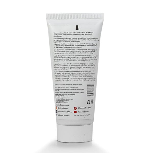 Reshma Turmeric Face Wash - 5.07oz - (C) - Airhomei