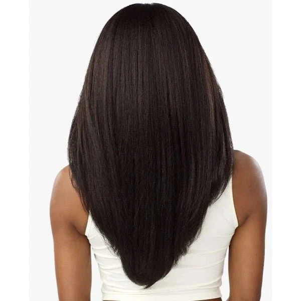 Sensationnel Kinky Edges Kinks & Co 13x6 HD Lace Front Wig - 13x6 KINKY LAYERED BLOW OUT 22 - Airhomei