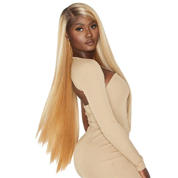 Outre Synthetic Melted Hairline HD Lace Front Wig - MAKEIDA - Airhomei