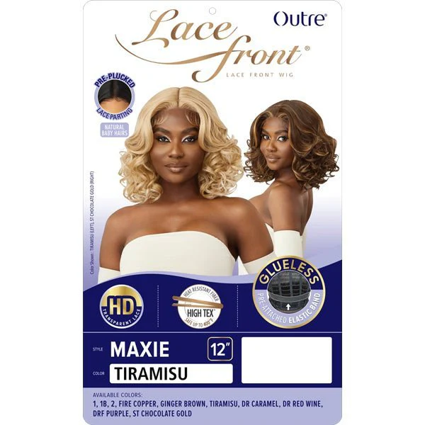 Outre Synthetic Swiss HD Lace Front Wig - MAXIE - Airhomei